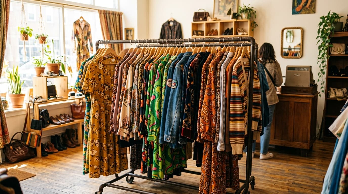 Vintage kleding kopen: zo vind je echte pareltjes